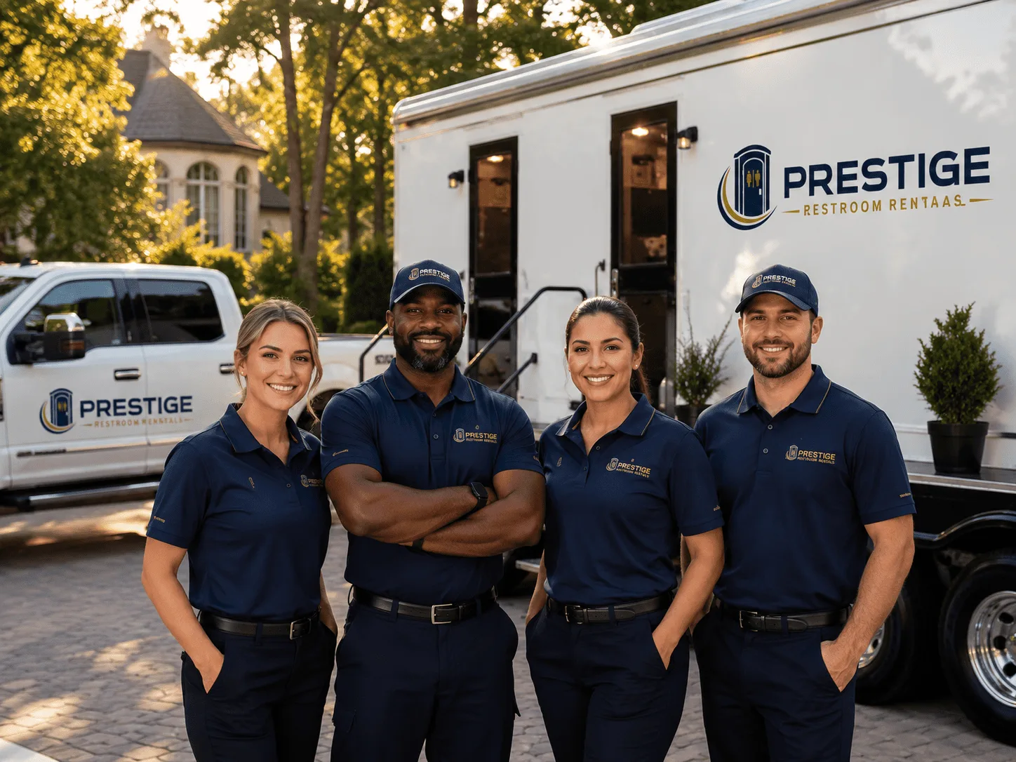 Trusted Luxury Portable Restrooms company in Mount Pleasant, WI